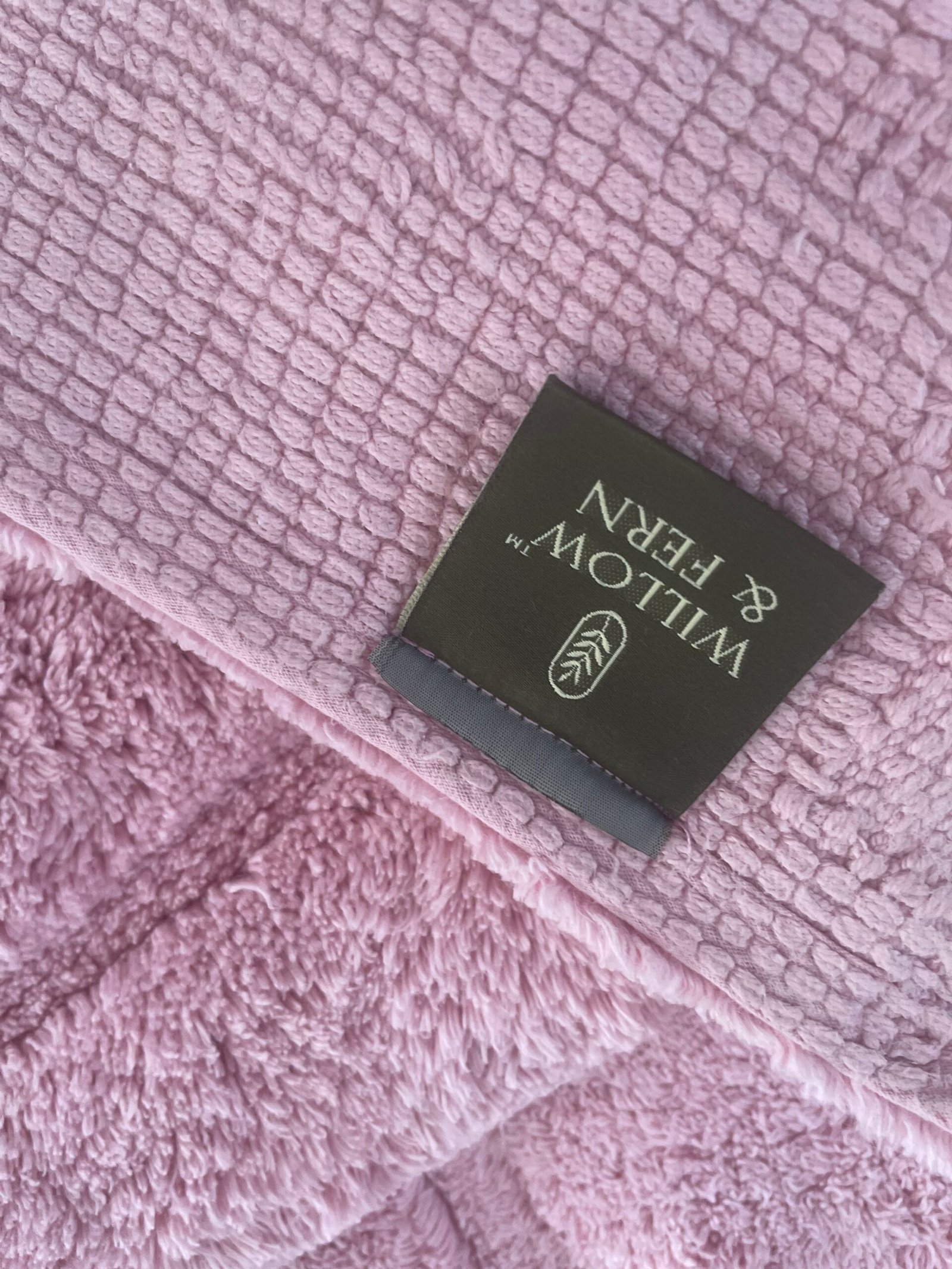 Premium Cotton Pink Bath Rug